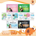 EMERON Shampoo 10ml Renceng 12 Pcs | Shampo Emeron Hijab, Anti Dandruff, Hair Fall, Black & Shine