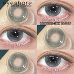 Eyeshare Softlens Big Eyes 14.5mm 1Pasang LOIRE BROWN Lensa Kontak Mata Orang Korea