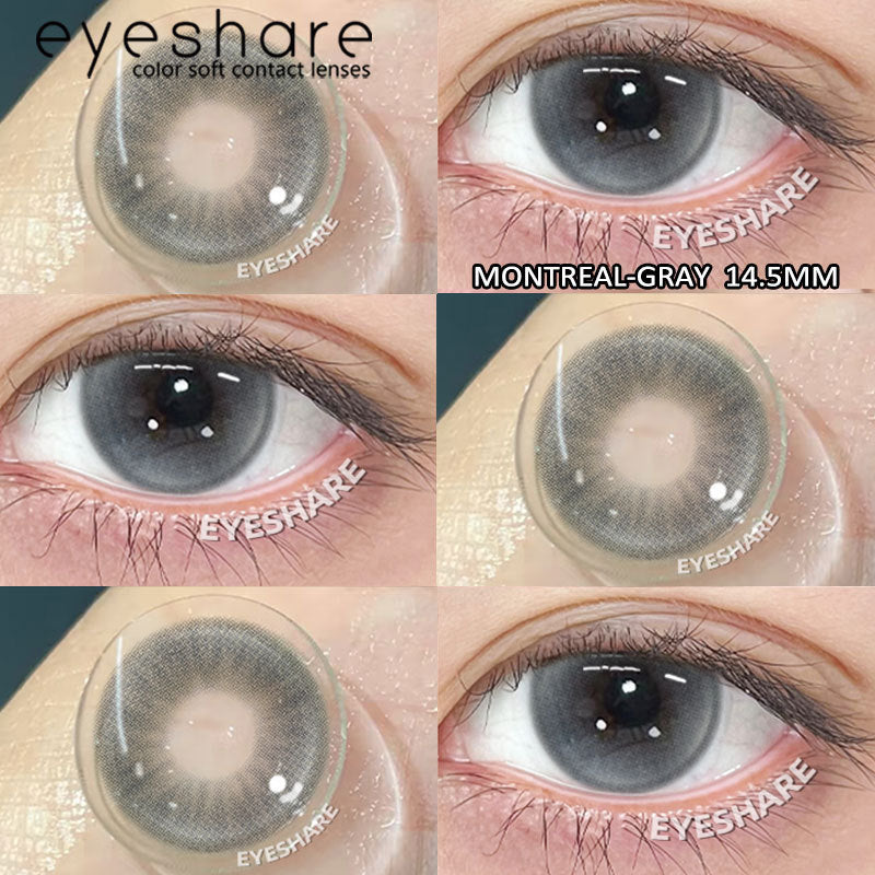 Eyeshare Softlens Big Eyes 14.5mm 1Pasang LOIRE BROWN Lensa Kontak Mata Orang Korea