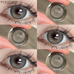 Eyeshare Softlens Big Eyes 14.5mm 1Pasang LOIRE BROWN Lensa Kontak Mata Orang Korea