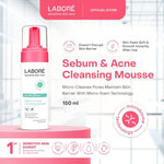 [DERMALAB REVOLUTIONAIRE] Acne-Targeting Rescue Set -  Sebum & Acne Cleansing Mousse 150 ml | Acne Spot Gel 15 ml | Acne & Oil Correct Physical Sunscreen 40 ml - Acne Cleanser - Gel Totol Jerawat - Sunscreen untuk Kulit Berjerawat - Mengatasi Jerawat
