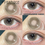 Eyeshare Softlens Big Eyes 14.5mm 1Pasang LOIRE BROWN Lensa Kontak Mata Orang Korea