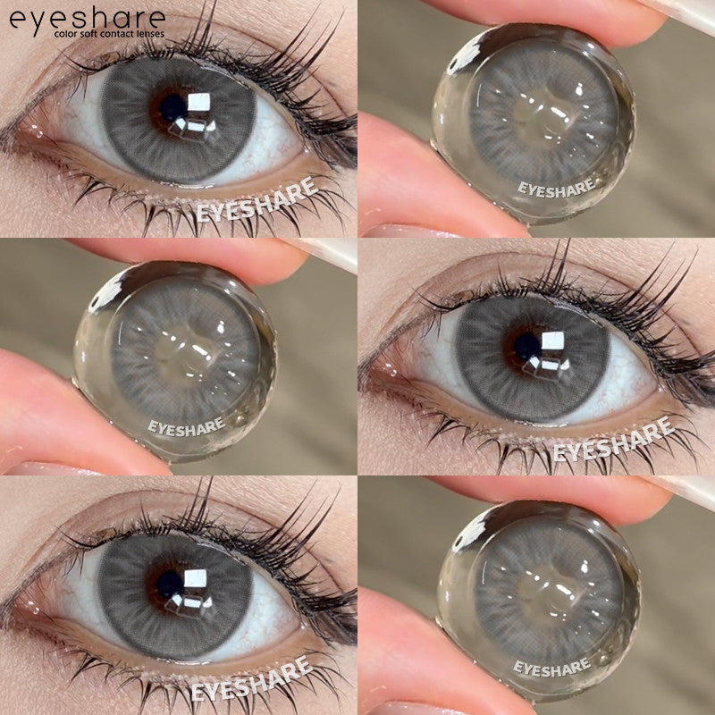 Eyeshare Softlens Big Eyes 14.5mm 1Pasang LOIRE BROWN Lensa Kontak Mata Orang Korea