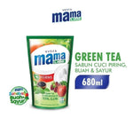 Mama Lemon Lime Sabun Cair Cuci Piring Buah dan Sayur Pouch Besar 430ML / 680ML