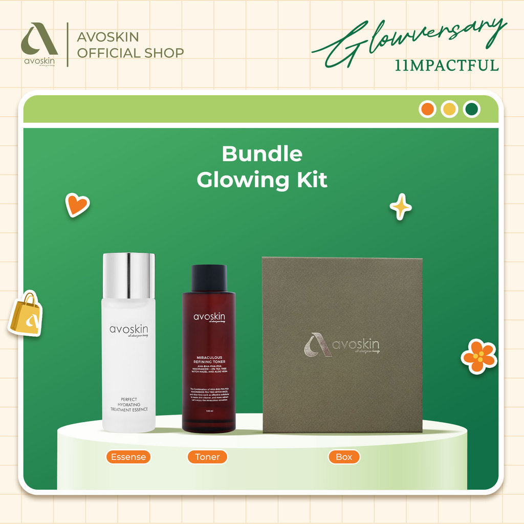 Avoskin Bundle Glowing Kit - PHTE, Refining Toner