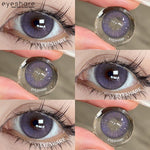 Eyeshare Softlens Big Eyes 14.5mm 1Pasang LOIRE BROWN Lensa Kontak Mata Orang Korea