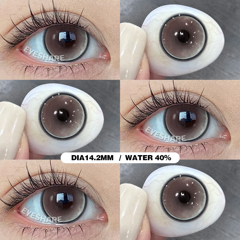 Eyeshare Softlens 15MM CELEBES BLACK 1 Pasang Big Eyes Lensa Kontak Softlen