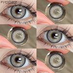 Eyeshare Softlens Big Eyes 14.5mm 1Pasang LOIRE BROWN Lensa Kontak Mata Orang Korea