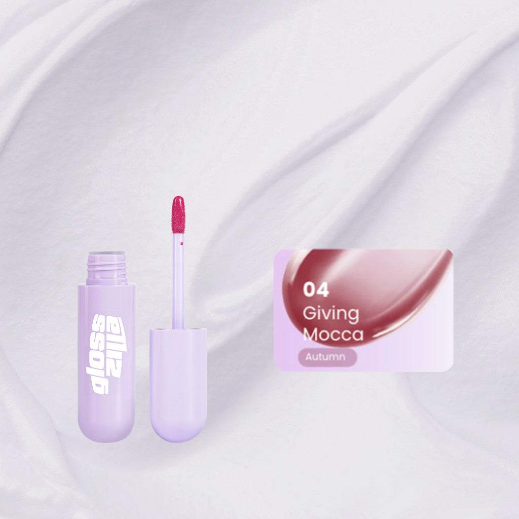 NEW! Emina Glosszilla Lightweight Lip Jelly Vinyl 3 g - Transferproof Gloss, Longlasting Stain, Intense Color, Plumpy, Transferproof, Tahan Lama, Cocok untuk Bibir Sensitif, Ringan, Tidak Lengket, Mengandung Vit E, Oil Complex, dan Hyaluronic Acid