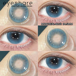 Eyeshare Softlens Big Eyes 14.5mm 1Pasang LOIRE BROWN Lensa Kontak Mata Orang Korea