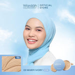 WARDAH Lightening Matte Powder 20 g Bedak Tabur dengan Smooth Matte Finish yang Diformulasikan dengan SPF 20 PA dan Serum Niacinamide Untuk Hasil Makeup Flawless dan Cerah Cocok Dipakai dengan Cushion Makeup