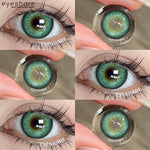 Eyeshare Softlens Big Eyes 14.5mm 1Pasang LOIRE BROWN Lensa Kontak Mata Orang Korea
