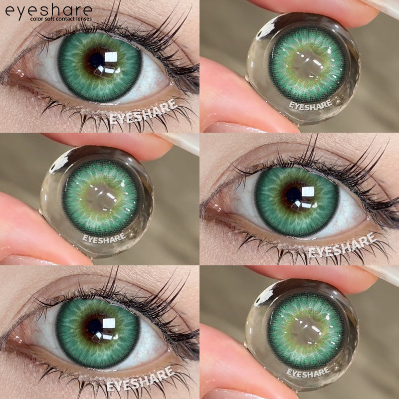 Eyeshare Softlens Big Eyes 14.5mm 1Pasang LOIRE BROWN Lensa Kontak Mata Orang Korea