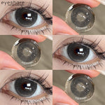 Eyeshare Softlens Big Eyes 14.5mm 1Pasang LOIRE BROWN Lensa Kontak Mata Orang Korea