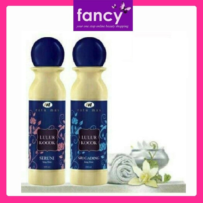 Ratu Mas Lulur Kocok by Mustika Ratu 100ml / 200ml – Seruni / Sri Gading – Traditional Body Scrub