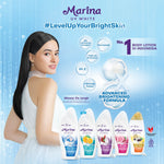 Marina Hand Body Lotion UV White - Healthy & Glow [185ml / 3pcs] - Exp : 05.2028