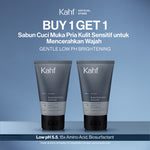 Kahf Bright Revitalizing Amino Gel Face Wash 100 ml GET Kahf Bright Revitalizing Amino Gel Face Wash 100 ml-Sabun Cuci Muka Pria Kulit Sensitif Mencerahkan Wajah-Vitamin C, Niacinamide-Gentle Cleanser Low pH for Daily Use