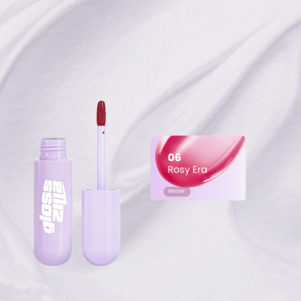 NEW! Emina Glosszilla Lightweight Lip Jelly Vinyl 3 g - Transferproof Gloss, Longlasting Stain, Intense Color, Plumpy, Transferproof, Tahan Lama, Cocok untuk Bibir Sensitif, Ringan, Tidak Lengket, Mengandung Vit E, Oil Complex, dan Hyaluronic Acid