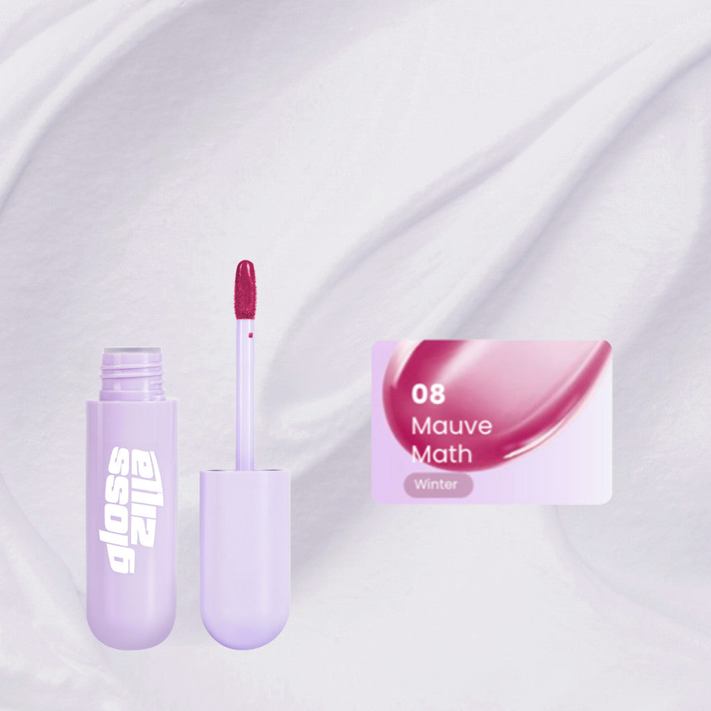 NEW! Emina Glosszilla Lightweight Lip Jelly Vinyl 3 g - Transferproof Gloss, Longlasting Stain, Intense Color, Plumpy, Transferproof, Tahan Lama, Cocok untuk Bibir Sensitif, Ringan, Tidak Lengket, Mengandung Vit E, Oil Complex, dan Hyaluronic Acid