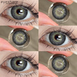 Eyeshare Softlens Big Eyes 14.5mm 1Pasang LOIRE BROWN Lensa Kontak Mata Orang Korea