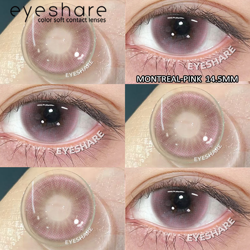 Eyeshare Softlens Big Eyes 14.5mm 1Pasang LOIRE BROWN Lensa Kontak Mata Orang Korea