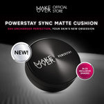 MAKE OVER Matte Amplify Bundle: NEW! Amplify Glass Fluid + Powerstay Sync Matte Cushion - Paket Lengkap Lip Gloss dan Cushion High Coverage Long Lasting