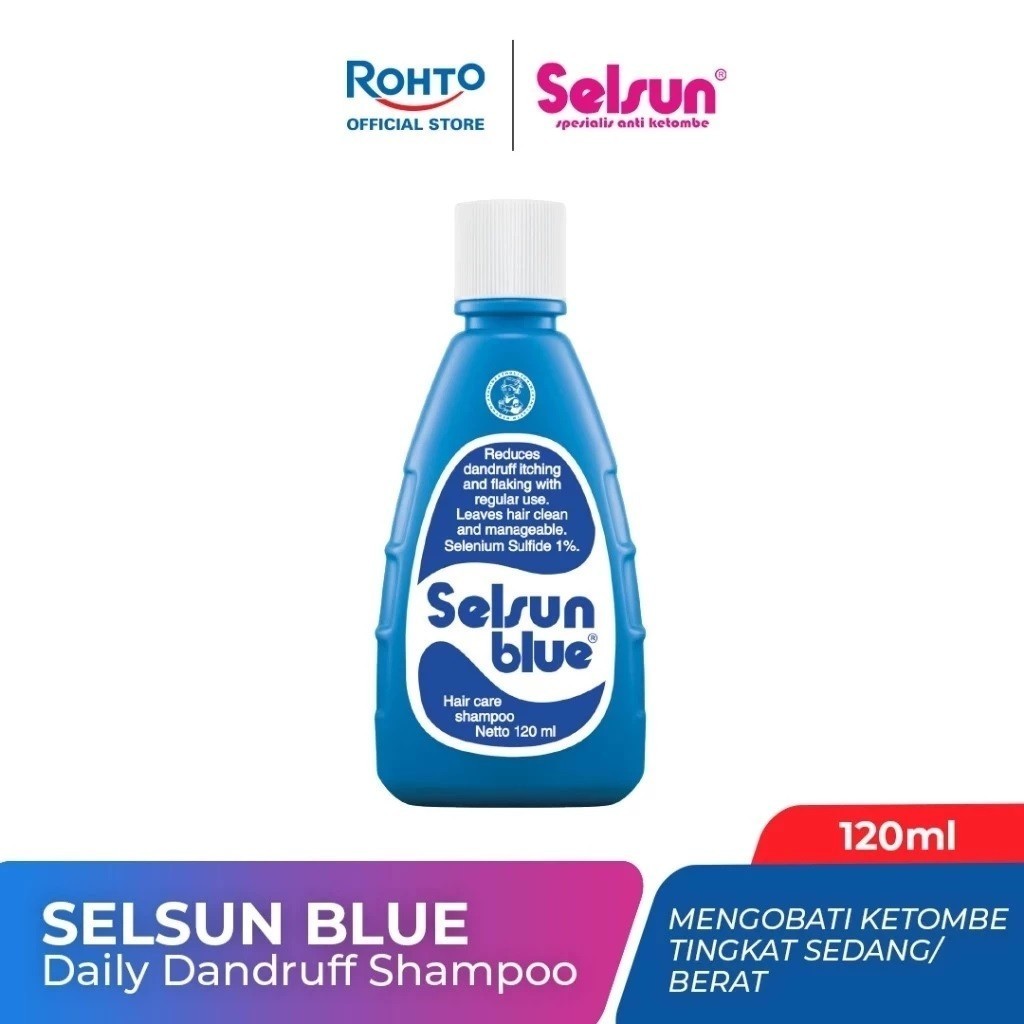 SELSUN Shampoo Blue / Gold / Yellow Hair Care - Shampo Perawatan Ketombe Rambut