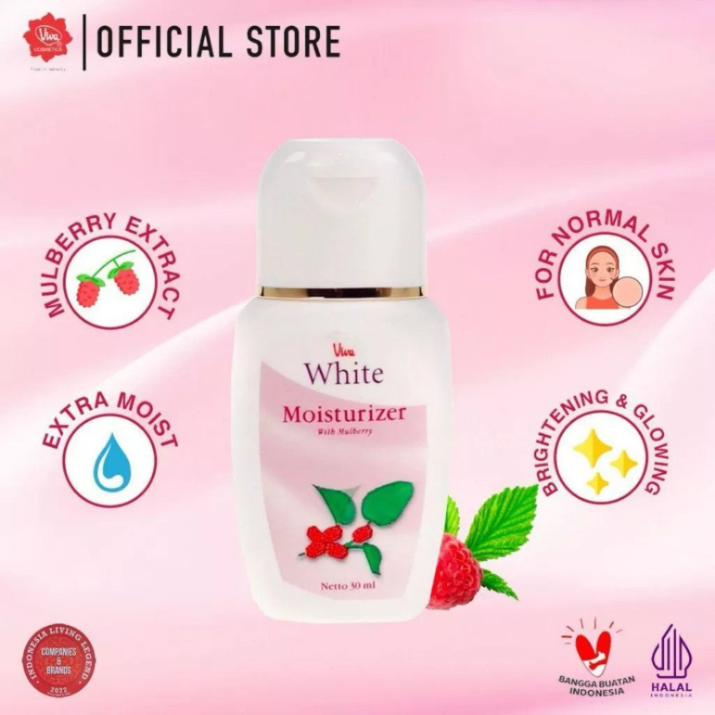 Viva White Moisturizer Series 30ml – Brightening Facial Moisturizer