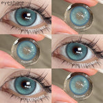 Eyeshare Softlens Big Eyes 14.5mm 1Pasang LOIRE BROWN Lensa Kontak Mata Orang Korea