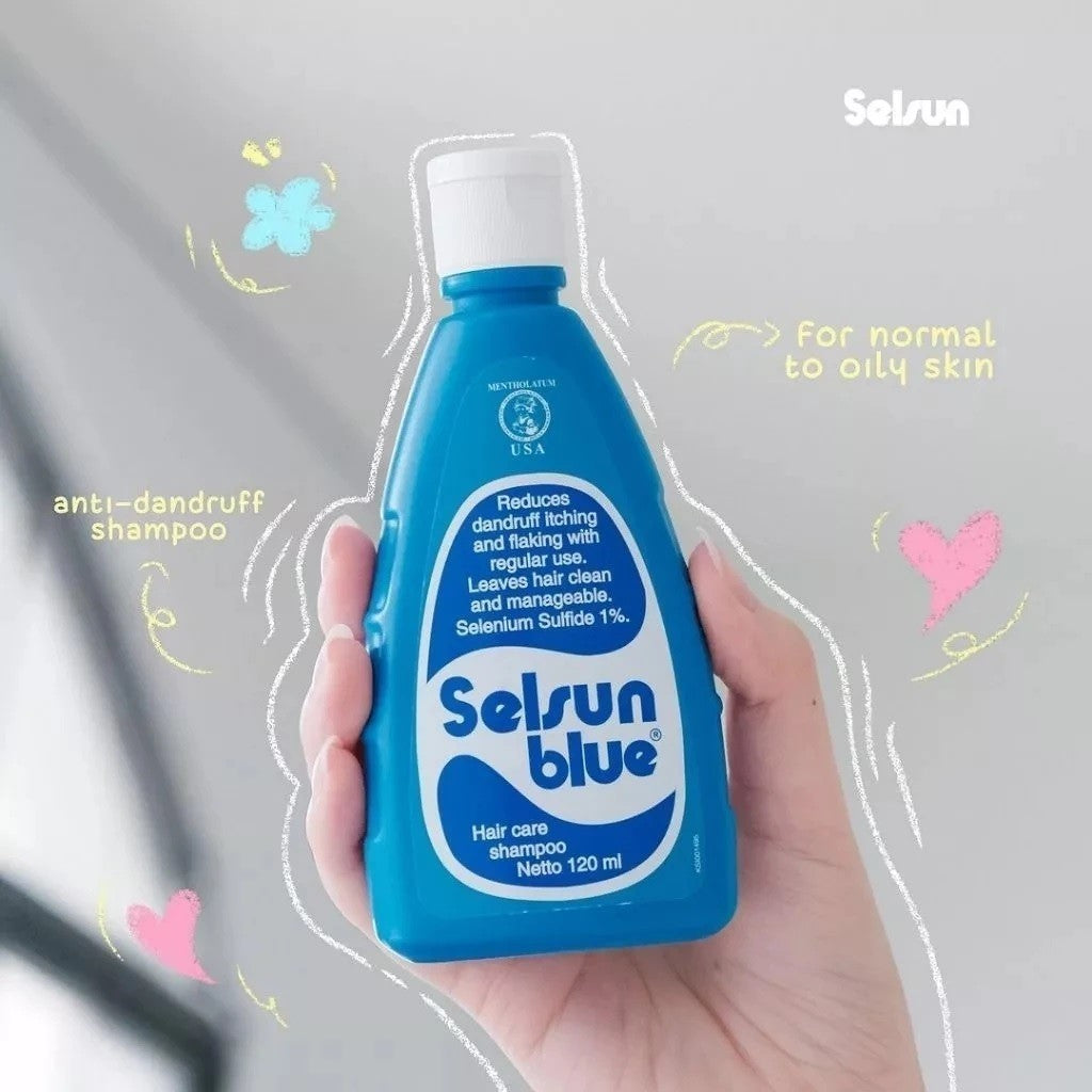 SELSUN Shampoo Blue / Gold / Yellow Hair Care - Shampo Perawatan Ketombe Rambut