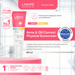 [DERMALAB REVOLUTIONAIRE] Acne-Targeting Rescue Set -  Sebum & Acne Cleansing Mousse 150 ml | Acne Spot Gel 15 ml | Acne & Oil Correct Physical Sunscreen 40 ml - Acne Cleanser - Gel Totol Jerawat - Sunscreen untuk Kulit Berjerawat - Mengatasi Jerawat