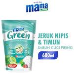 Mama Lemon Lime Sabun Cair Cuci Piring Buah dan Sayur Pouch Besar 430ML / 680ML
