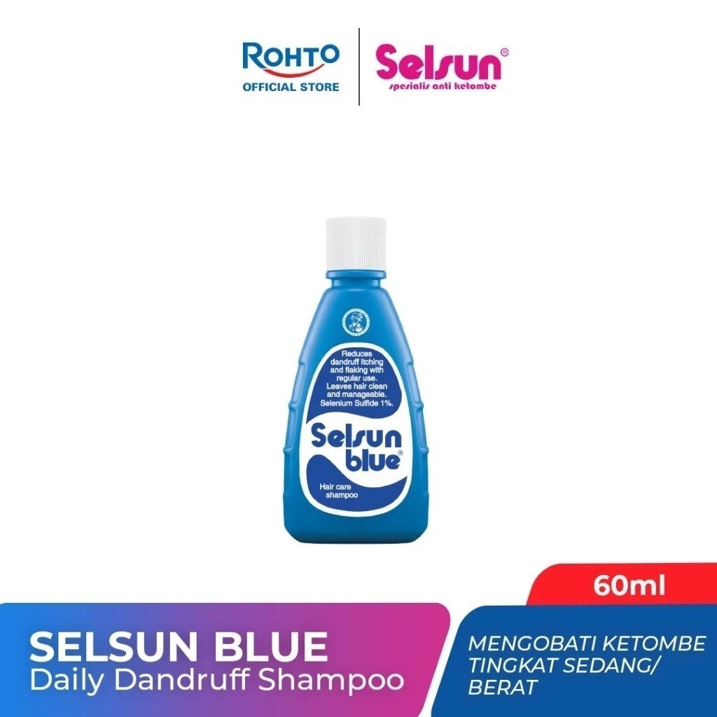 SELSUN Shampoo Blue / Gold / Yellow Hair Care - Shampo Perawatan Ketombe Rambut
