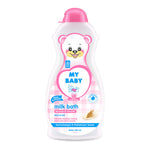 MY BABY Hair & Body Wash Pouch 375ml | Botol 200ml | Sabun Bayi & Shampoo 2in1