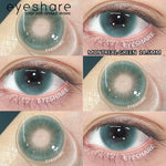 Eyeshare Softlens Big Eyes 14.5mm 1Pasang LOIRE BROWN Lensa Kontak Mata Orang Korea