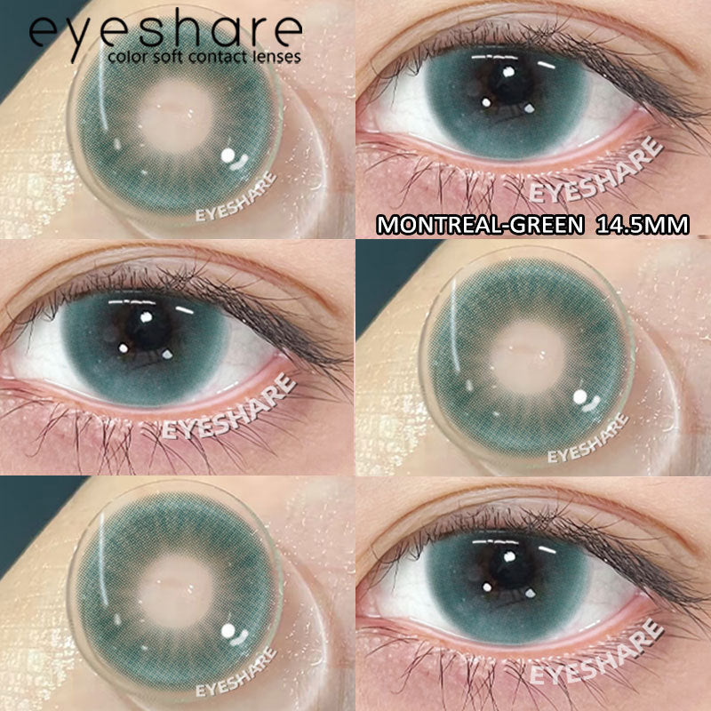 Eyeshare Softlens Big Eyes 14.5mm 1Pasang LOIRE BROWN Lensa Kontak Mata Orang Korea