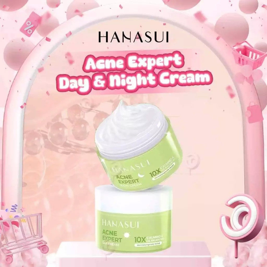 [BIG SALE] Hanasui Acne Expert Daycream 10X Calming & Balancing Cream 15 g