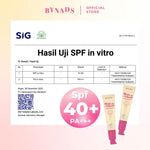 [BOMBPOSH x SUN GLOW] Bynads 2in1 Bombposh Lash and Brow Serum x Sun Glow Day Cream with SPF UV Filter Tone Up Cream Brighten Protect and Go Twin Pack by Bynads