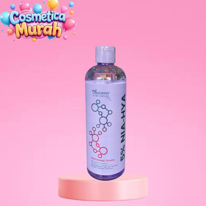[BIG SALE] ue,x] AUTUMN pure nature whitening toner 5% nia-hya 500 ml body face toner with alpha arbutin