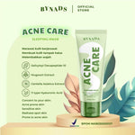 [BOMBPOSH x ACNE CARE] Bynads Bombposh Lash and Brow Serum x Acne Care Sleeping Mask with Salicyloyl Decapeptide-10 3in1 SleepingMask Twin Pack by Bynads