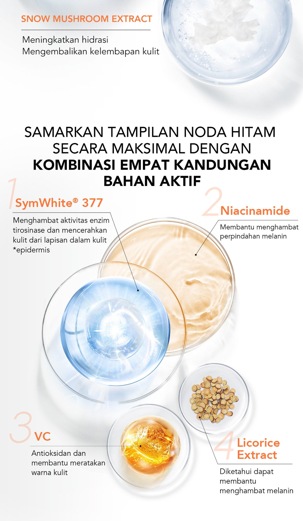 YOU Symwhite 377 Radiance Up Skin Barrier Moisturizer and Brightening Cream with Ceramide + Niacinamide Atasi Bekas Jerawat and Dark Spot