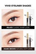 YOU Stay All Day Pen Eyeliner Waterproof Tahan Hingga 24 Jam Kosmetik Mata HItam
