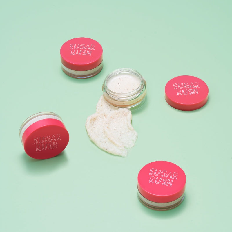 Emina Sugar Rush Lip Scrub 4.2 g - Scrub Eksfoliasi Bibir Melembabkan