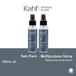 Kahf Everyday Multipurpose Refreshing Spray 100 ml Twin Pack - Spray Higienis Lawan Bakteri & Jamur