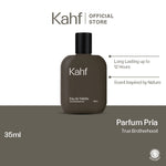 Kahf True Brotherhood Eau De Toilette 35 ml Long-Lasting Fragrance (EDT) - Perfume Scent Inspired by Nature (Cinnamon, Citrus, Tonka Beans, Lavender)  - Wangi Tahan Lama - Masculine Scent  香水