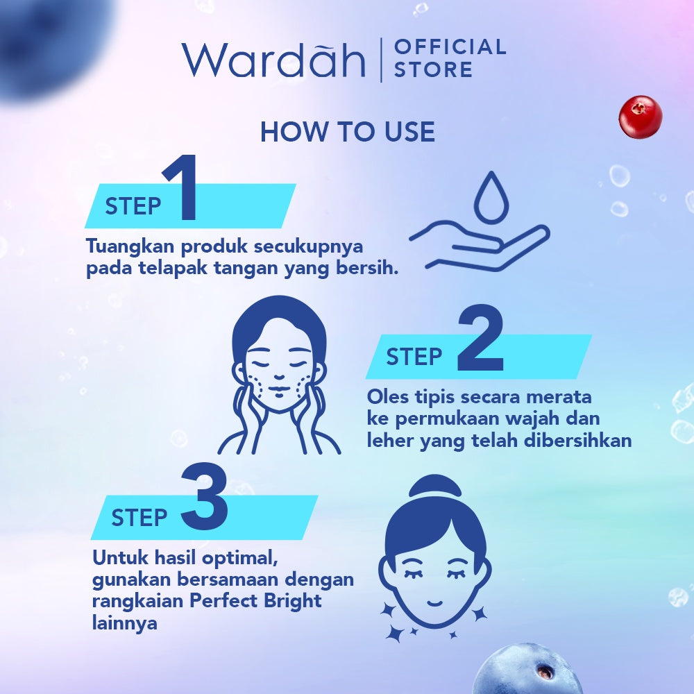 WARDAH Perfect Bright Moisturizer Bright + Smooth Glow SPF 30 PA+++ 20 ml - Skincare