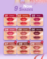 Hanasui Tintdorable Lip Stain - Lip Tint Melembapkan Transferproof Tahan Lama Natural Formula Ringan