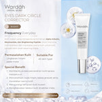 WARDAH Crystal Secret Eyes Dark Circle Corrector 10 ml - Krim Bawah Mata Untuk Mencerahkan - Dilengkapi dengan Alpha Arbutin dan Niacinamide - Menghaluskan Tekstur Kulit - Skincare