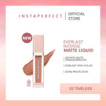 Instaperfect Matte Lips & Eyeliner Essentials Bundle (Everlast Intense Matte Liquid + Hypergetic Precise Black Liner)