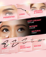Hanasui Eyebrowtiful Pencil - 3 In 1 Eyebrow Pencil Waterproof 3 Varian Longlasting and Easy to Apply